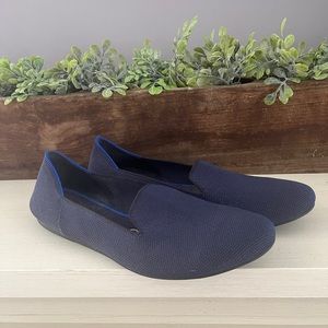 Rothy’s size 8.5 loafers, navy blue
